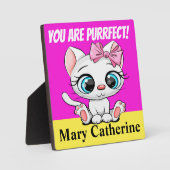 Vous Êtes Parfait Plaque (Recto)