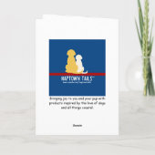 Vous êtes PAWSOME Carte de la Saint-Valentin Amour (Dos)