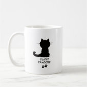 Vous êtes Pawsome Funny Play On Words Coffee Mug (Gauche)