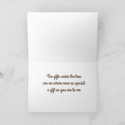 VOUS ÊTES PLUS SPÉCIAL QUE N'IMPORTE QUELLE CARTE  (Intérieur)