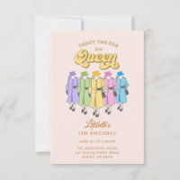 Vous êtes Queen Birthday Jubilee Invitation