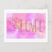 Vous Êtes Si Aimé Carte Postale (Devant)