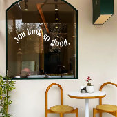 Vous êtes si beau Autocollant pour miroir et fenêt