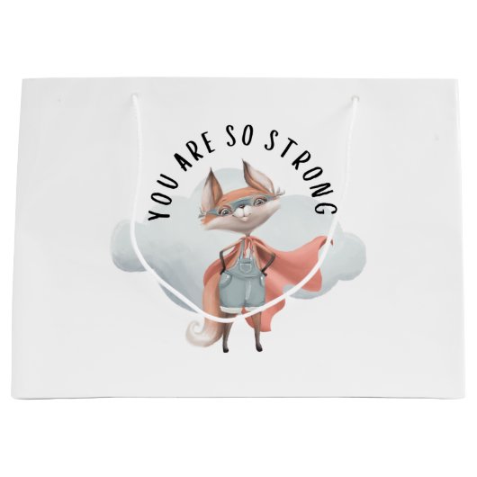 Vous Êtes Si Fort Fox Cadeau Sac (Devant)