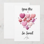 Vous Êtes Si Mignon Carte (Devant / Derrière)