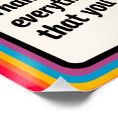 Vous Êtes Soup-er Personnel Merci Poster (Coin)