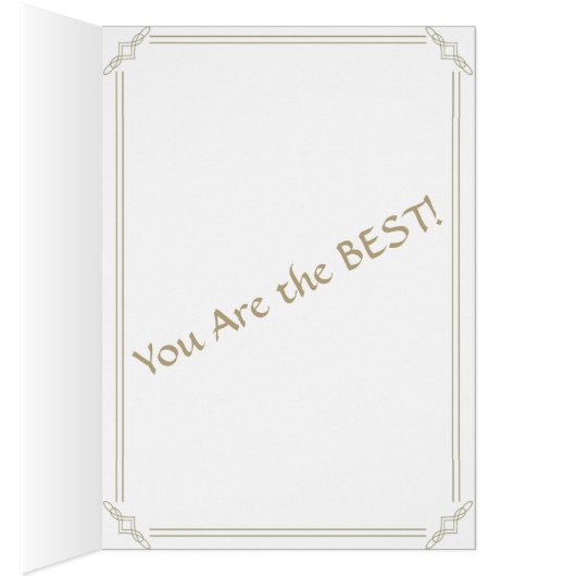 VOUS ÊTES SPÉCIAL (Intérieur (Droit))