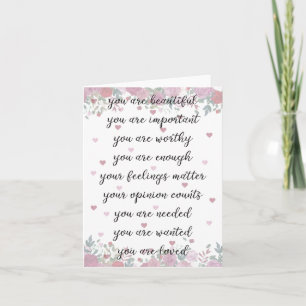 Vous Êtes Suffisamment Carte