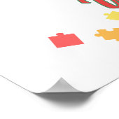 Vous êtes Suffisant affiche illustrée personnalisé (Coin)