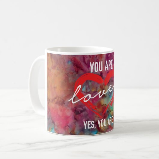 Vous êtes tasse aimée (Devant gauche)