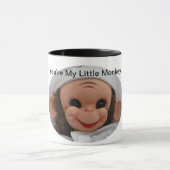 "Vous êtes tasse de mon petit singe" (Centre)