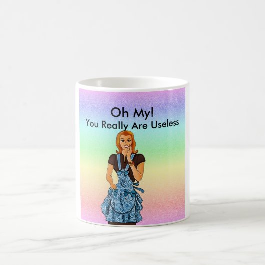 Vous êtes tasse inutile (Centre)