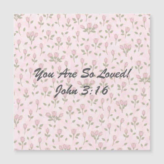 Vous êtes tellement aimé Magnet (Devant)