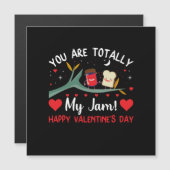Vous Êtes Totalement Ma Carte Jam Valentines (Devant / Derrière)