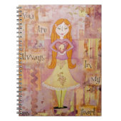 Vous êtes toujours dans mon Carnet d'art du coeur (Devant)