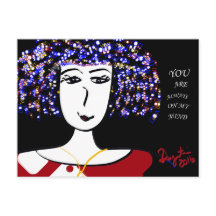 VOUS ÊTES TOUJOURS DANS MON ESPRIT - CARTE POSTALE