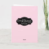 Vous êtes tous Cartes de remerciements de coeur (Dos)