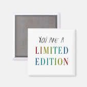 VOUS ÊTES un aimant frigo en édition limitée (Recto/Verso)