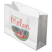 Vous êtes un dans un sac cadeau Melon (Devant Angle)