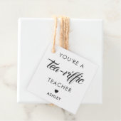 Vous êtes un enseignant de thé-Riffic, étiquette c (En situation)