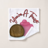 Vous êtes un gâteau Fraise Rempli Saint-Valentin (Gant de toilette)