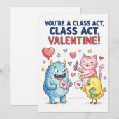 Vous êtes un modèle de classe, Saint-Valentin de c (Devant / Derrière)