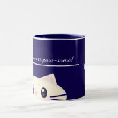 Vous êtes un mug à café confortable avec un chat d (Centre)