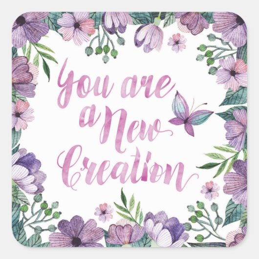 Vous êtes un nouveau Stickers Création (Devant)