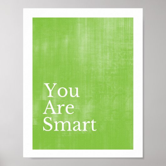 Vous êtes une affiche intelligente (Devant)