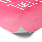 Vous êtes une belle affiche inspirante de cupcake (Coin)