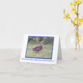 Vous êtes une belle carte de note (Fleur jaune)