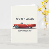 Vous êtes une carte classique (Fleur jaune)