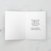 Vous êtes une carte d'anniversaire Star 7th (Intérieur)