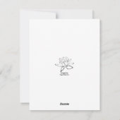 Vous êtes une carte de la Saint-Valentin rose de c (Dos)