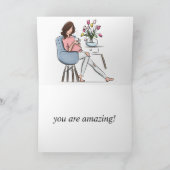 VOUS ÊTES UNE CARTE D'ENCOURAGEMENT EXTRAORDINAIRE (Intérieur)