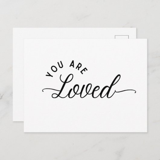 Vous êtes une carte postale adorée (Devant / Derrière)