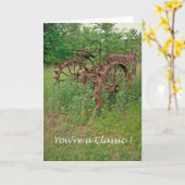 Vous êtes une carte postale classique (Fleur jaune)