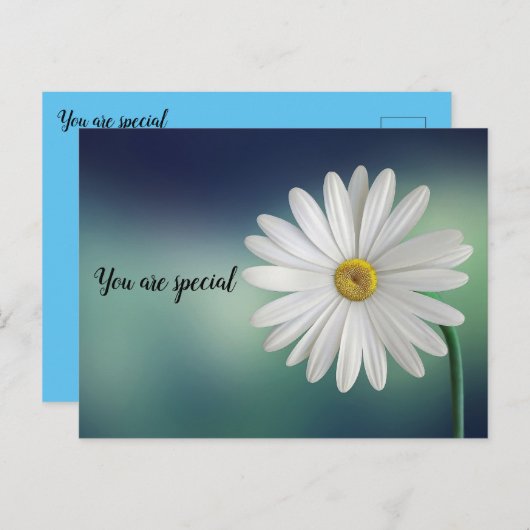 vous êtes une carte postale spéciale (Devant / Derrière)