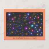 Vous êtes une carte postale unique (Devant)