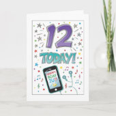 VOUS ÊTES UNE CARTE "PRÉ-ADO" ET "12 ANS" (Devant)