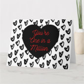 VOUS ÊTES UNE CARTE SUR UN MILLION (Devant)