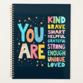 Vous Êtes Une Citation Inspirationnelle Typographi (Devant)