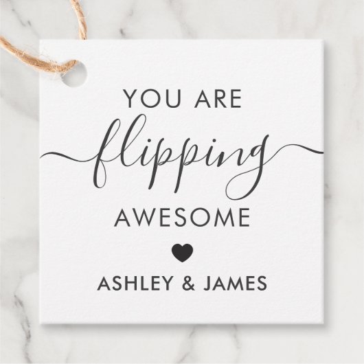 Vous êtes une étiquette de cadeau génial, Kraft (Devant)