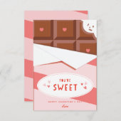 Vous êtes une jolie carte de la Saint Valentin (Devant / Derrière)