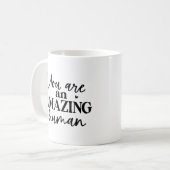 Vous Êtes Une Mug Humaine Motivationnelle Extraord (Devant gauche)