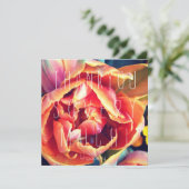 Vous êtes une pêche ! Carte de remerciements (Debout devant)