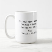 Vous êtes une tasse de café de guerrier avec votre (Gauche)