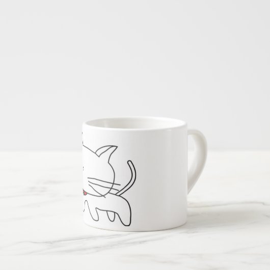 Vous êtes une tasse fraîche de café express de (Devant droit)