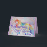 Vous Êtes Une Unicorne Unique ! Carte d'anniversai<br><div class="desc">Vous Êtes Une Unicorne Unique ! Carte d'anniversaire filles. Pour tous ces jeunes à coeur une belle carte de licorne,  en utilisant l'une de mes aquarelles originales. Ajoutez un peu de magie à votre vie !</div>