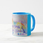 Vous Êtes Une Unicorne Unique ! Filles Dames Mug (Devant droit)